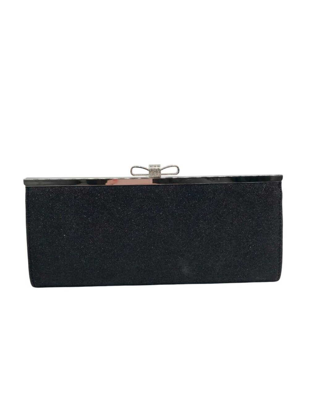 I.N.C. International Concepts Black Fabric Evening Clutch